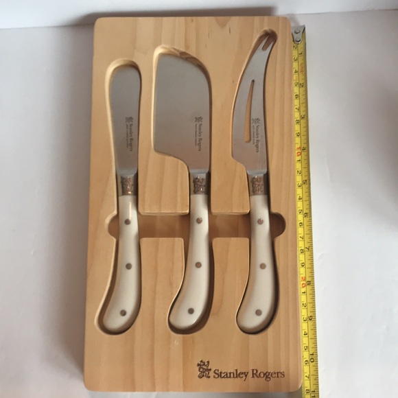 Stanley Rogers Cheese Knife Set - Picture 2 of 2